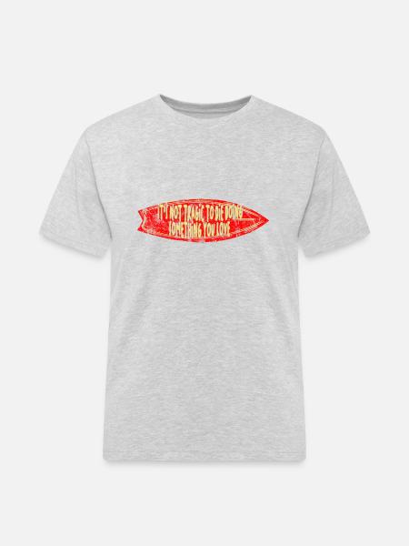 Surfing Surfing Wave Gift Idea - Men's Workwear T-Shirt - heather grey