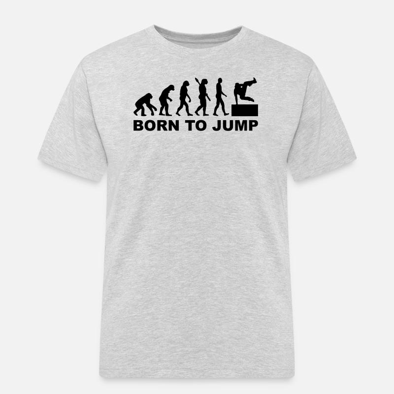 Evolution Parcouring - Men's Workwear T-Shirt - heather grey