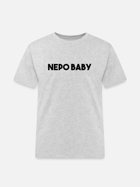 Nepo Bébé - T-shirt Workwear homme - gris chiné