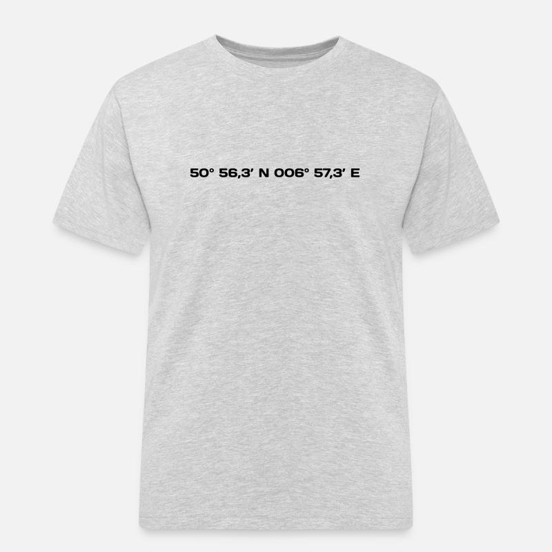 Cologne Coordinates - Männer Workwear T-Shirt - Grau meliert