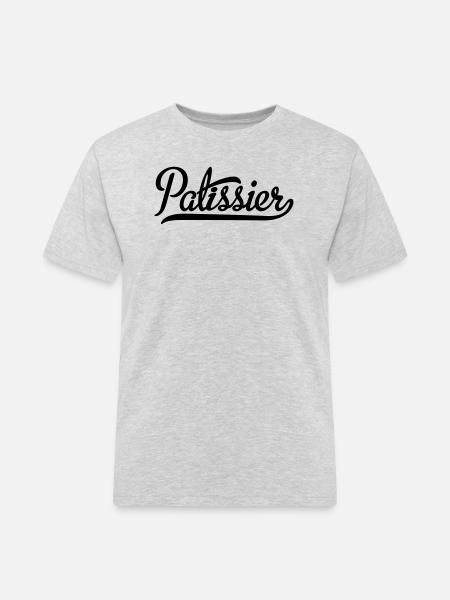 Patissier - Men's Workwear T-Shirt - heather grey