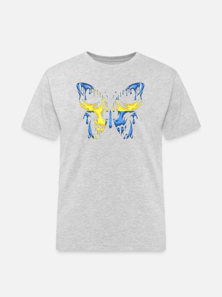 sweden lands flagga officiella stater kontinent - Arbets-T-shirt herr - gråmelerad