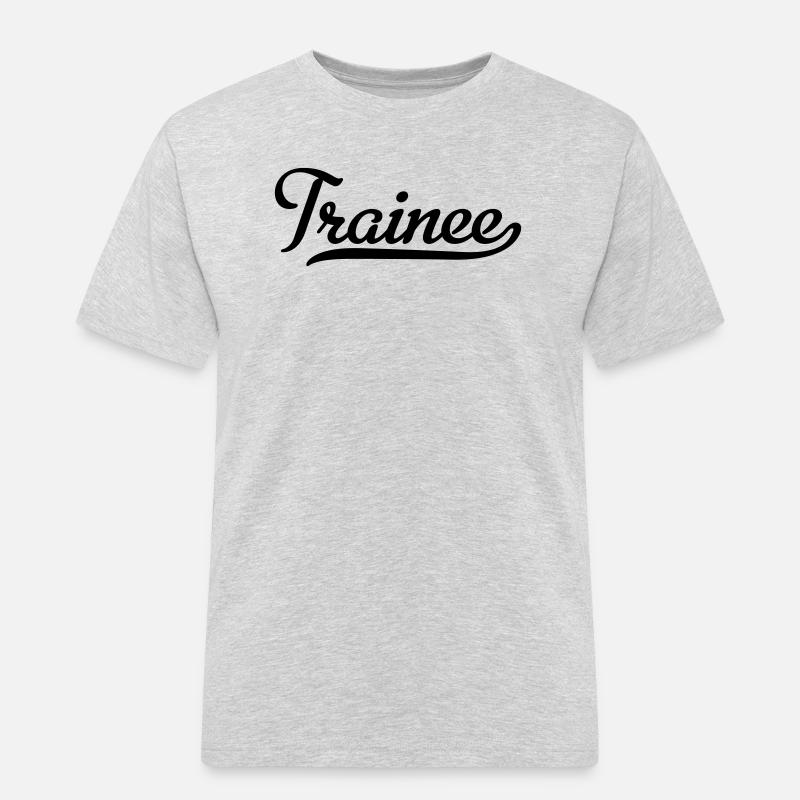 Trainee - Männer Workwear T-Shirt - Grau meliert