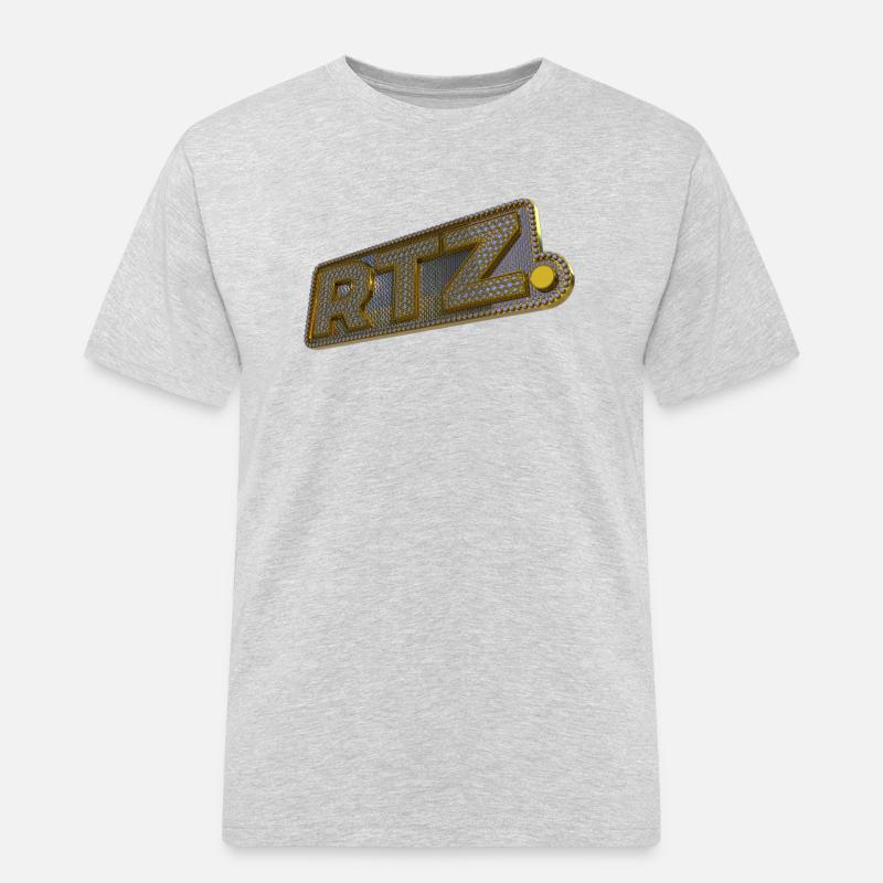 RTZ - Männer Workwear T-Shirt - Grau meliert