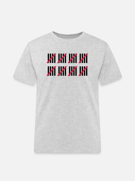 40th Birthday - Men's Workwear T-Shirt - heather grey