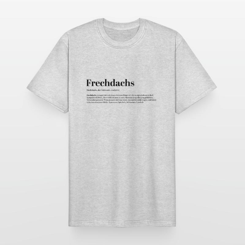Frechdachs Définition Nom d’animal coquin lâche T-shirt Workwear homme