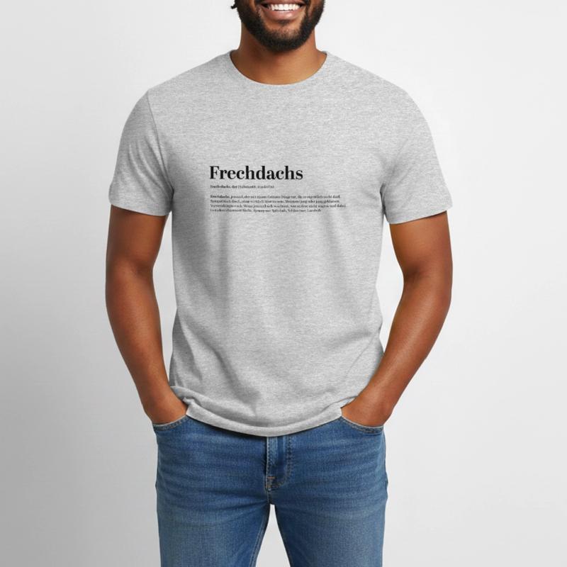 Frechdachs Définition Nom d’animal coquin lâche T-shirt Workwear homme