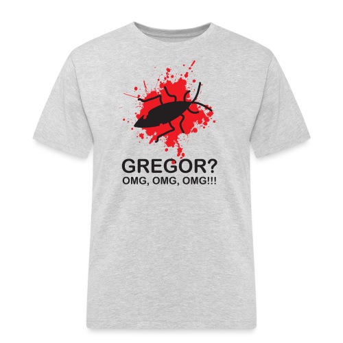 OMG, Gregor Samsa is dead! - Arbets-T-shirt herr