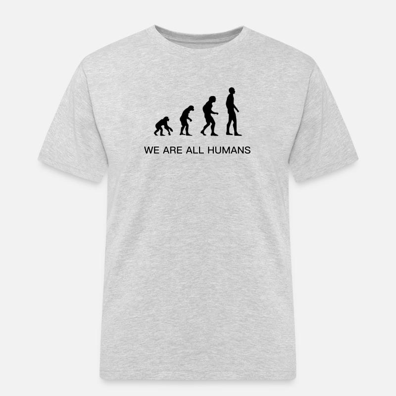 Evolution - Männer Workwear T-Shirt - Grau meliert