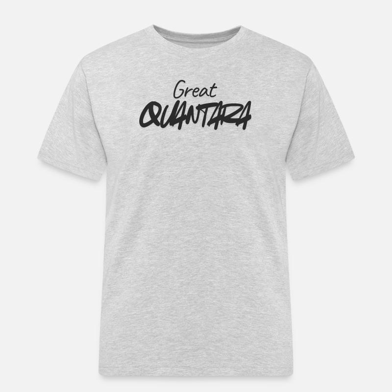 Great Quantity Graffiti Script - Männer Workwear T-Shirt - Grau meliert