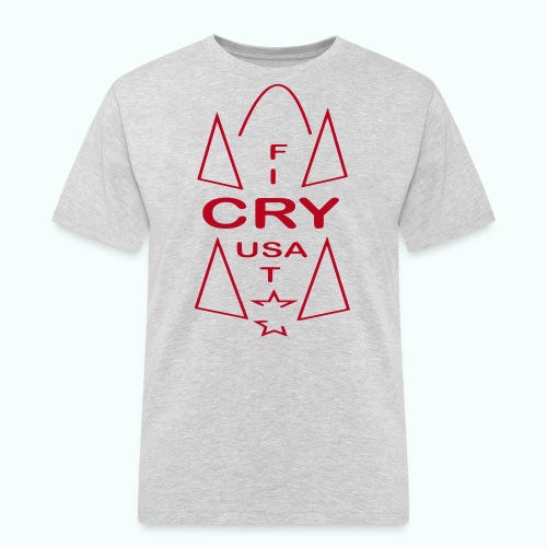 cry usa - Männer Workwear T-Shirt
