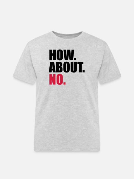 koldt, hvad med nej siger sjovt, hvad med n - Herre Workwear T-Shirt - grå meleret