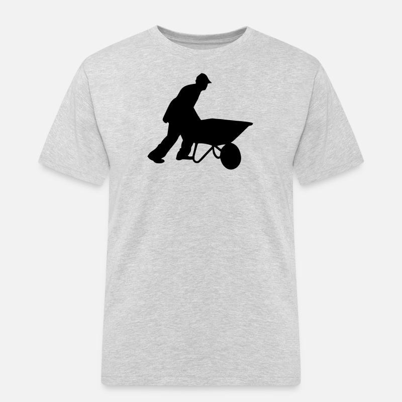 Constructeurs - T-shirt Workwear homme - gris chiné