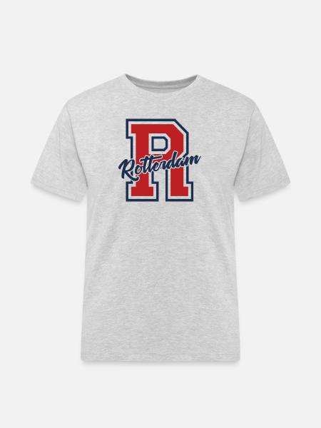Rotterdam - Pays-Bas - Pays-Bas - Randstad - T-shirt Workwear homme - gris chiné