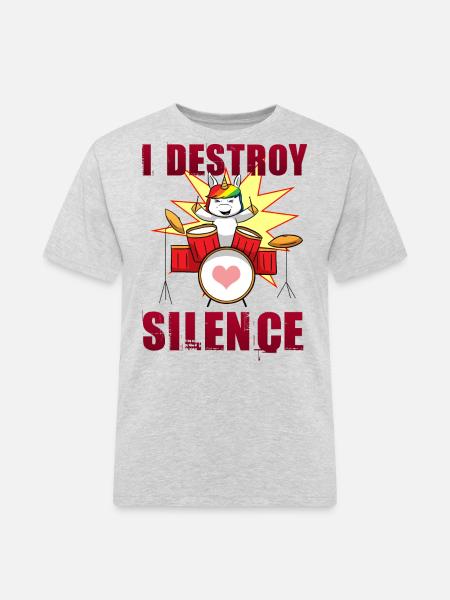 Drummer Drummer Drummer - Men's Workwear T-Shirt - heather grey