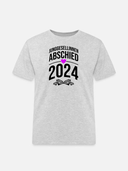 Hen Party 2024 Bride - Men's Workwear T-Shirt - heather grey