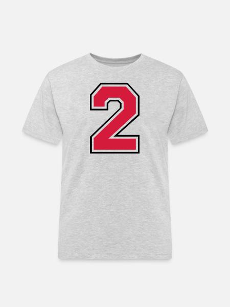 2__f2 - Männer Workwear T-Shirt - Grau meliert