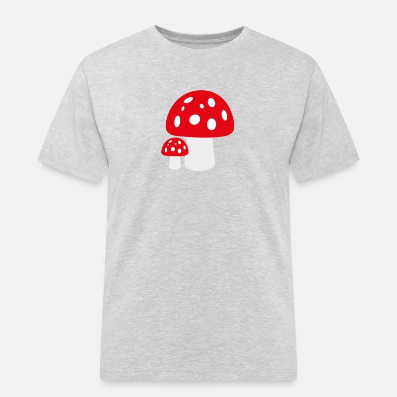 Toadstool - Men's Workwear T-Shirt - heather grey