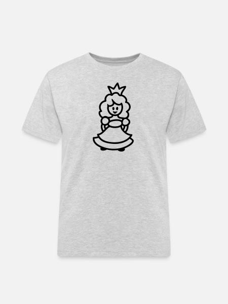 Princess - Ligne - T-shirt Workwear homme - gris chiné