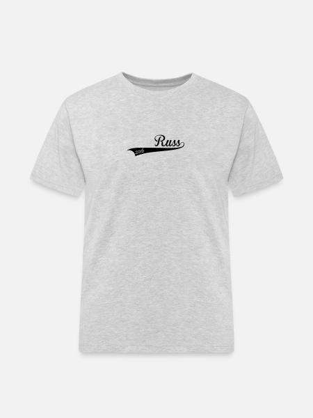 RUSS - Men's Workwear T-Shirt - heather grey
