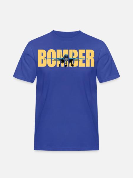 Bomber Su-34 - Men's Workwear T-Shirt - royal blue