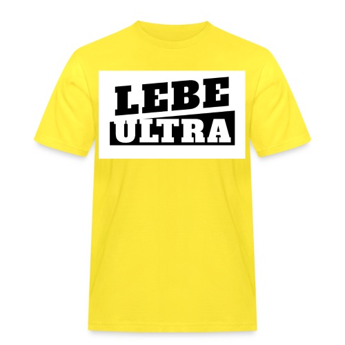ultras2b w jpg - Männer Workwear T-Shirt