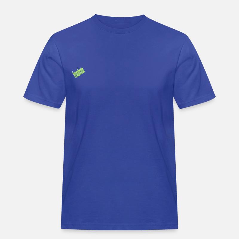 brummbrumm - Männer Workwear T-Shirt - Royalblau
