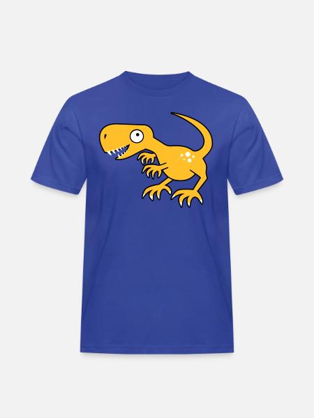 Dinosaurier - T-Rex - Männer Workwear T-Shirt - Royalblau