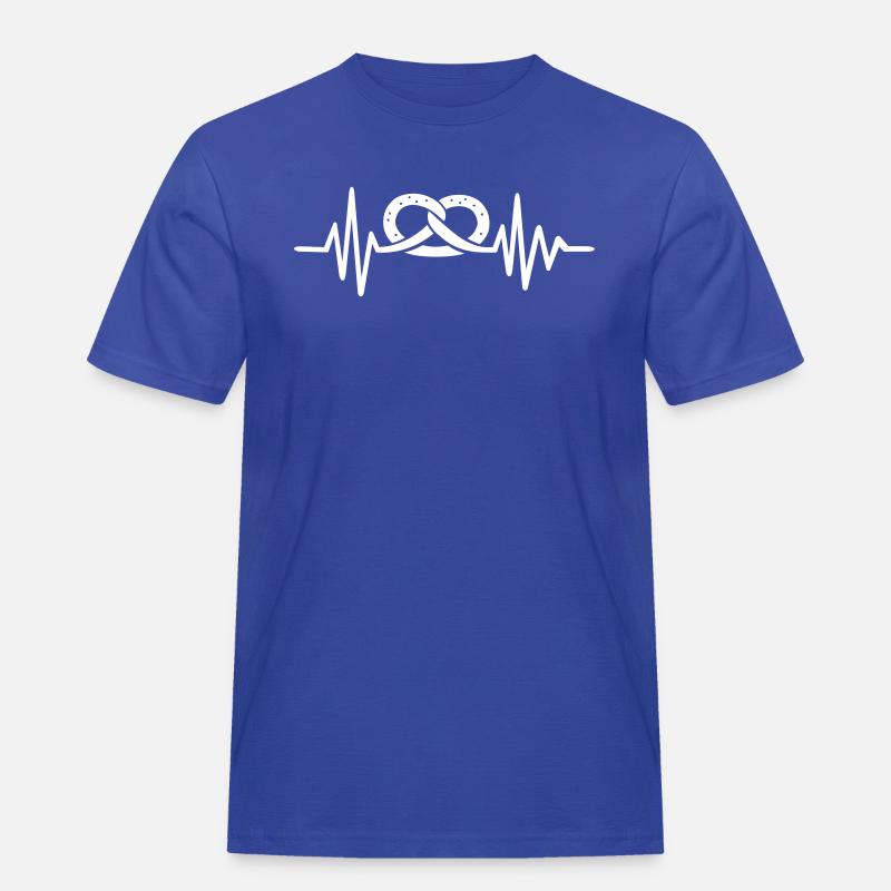 Bäcker - Männer Workwear T-Shirt - Royalblau