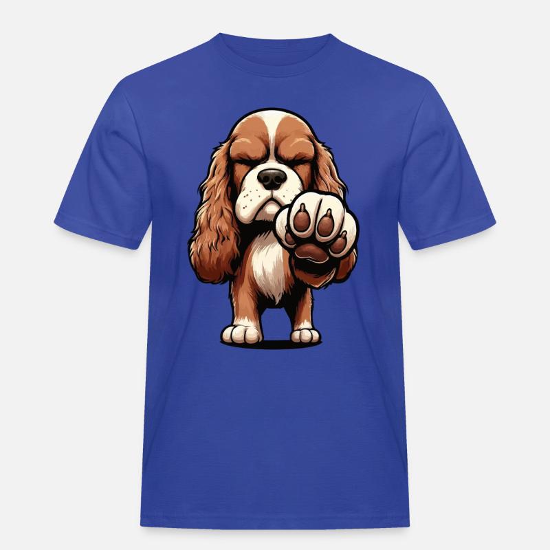 Cocker Spaniel Cockerhund Cocker Spaniel Besitzer - Männer Workwear T-Shirt - Royalblau