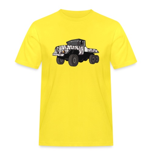 Der URAL 4320 6x6 als ZEBRA Style Trial Truck #ETT - Männer Workwear T-Shirt
