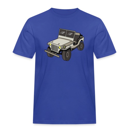 Willys CJ 4X4 Geländewagen Fans - Männer Workwear T-Shirt