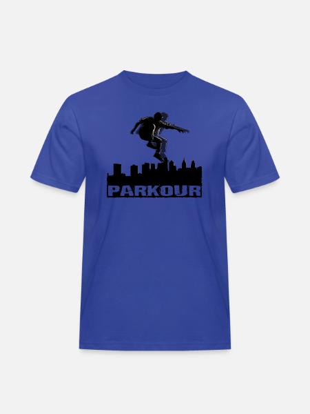 Parkour - Men's Workwear T-Shirt - royal blue