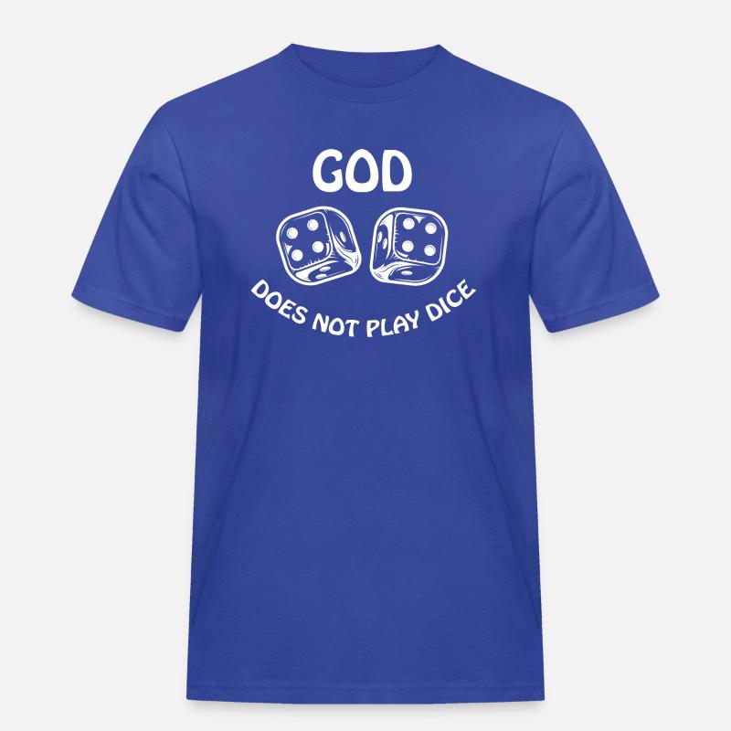 boardgame chess backgammon game night - Männer Workwear T-Shirt - Royalblau