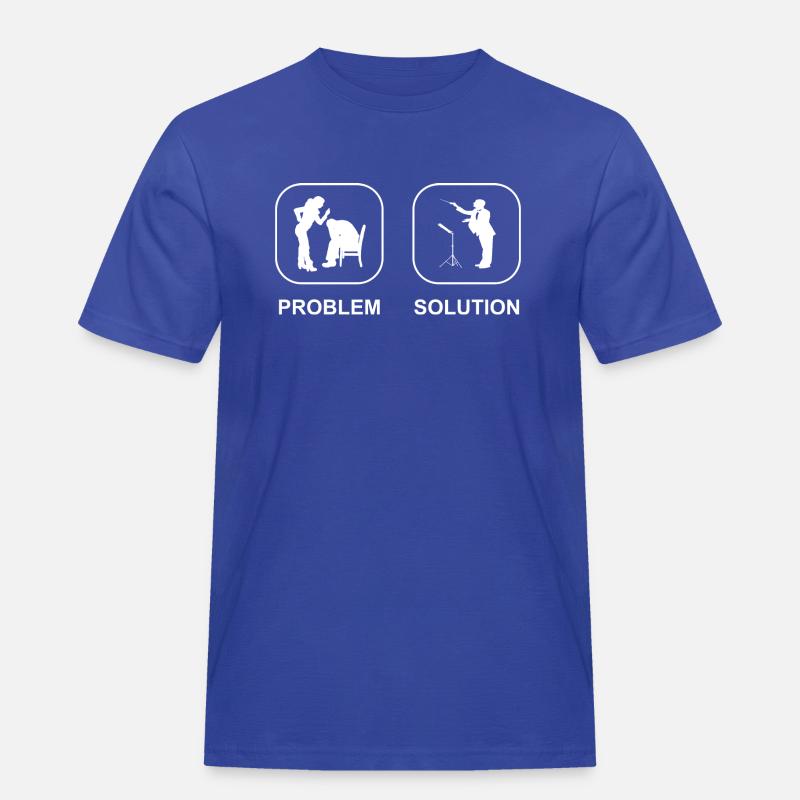 Dirigenten Geschenk Dirigieren Musik Dirigent - Männer Workwear T-Shirt - Royalblau