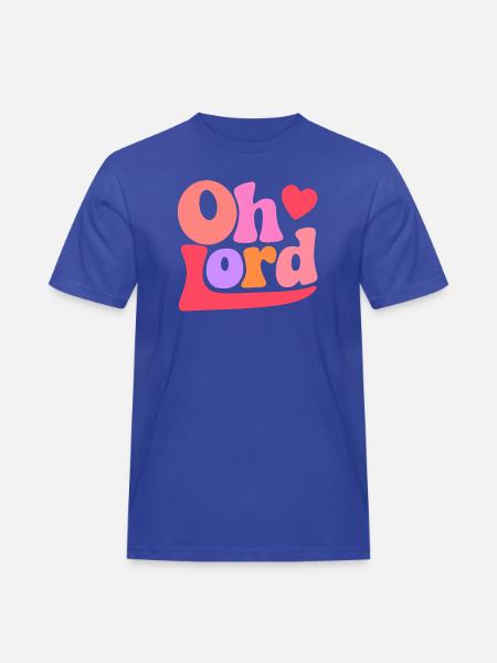 Seigneur - T-shirt Workwear homme - bleu royal