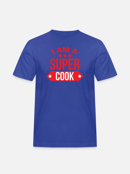 I'm a great cook - Men's Workwear T-Shirt - royal blue