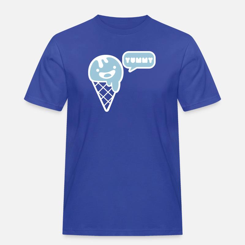 ice - eis - sommer - Männer Workwear T-Shirt - Royalblau