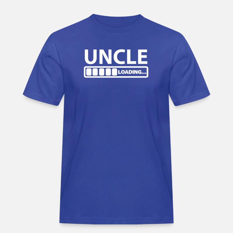 uncle_loading - Männer Workwear T-Shirt - Royalblau