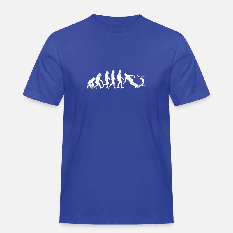 wakeboarder evolution wakeboard geschenk wasser - Männer Workwear T-Shirt - Royalblau