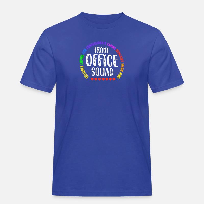 Nette Schulsekretärin Admin Appreciation Assistant - Männer Workwear T-Shirt - Royalblau