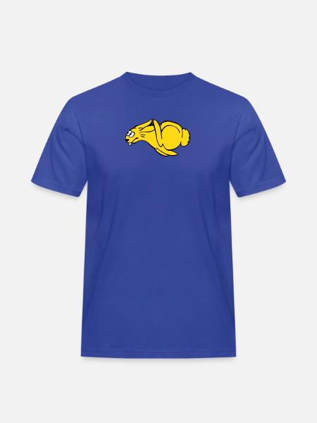 Quick Bunny - Männer Workwear T-Shirt - Royalblau