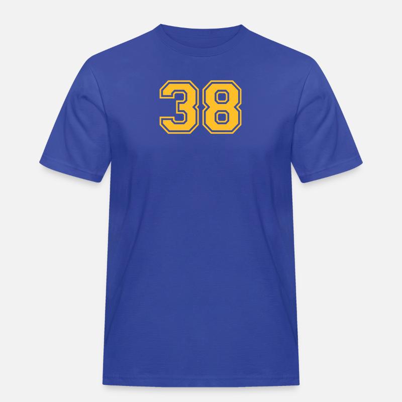38 - Männer Workwear T-Shirt - Royalblau