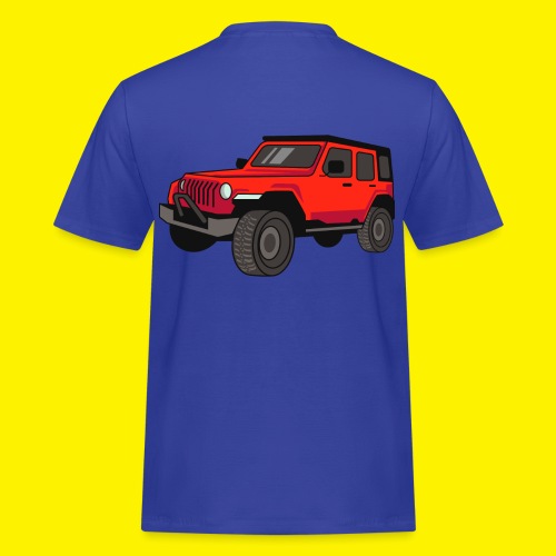 SCALE TRIAL TRUCK 4X4 OFFROAD SUV ALL WHEEL DRIVE - Männer Workwear T-Shirt