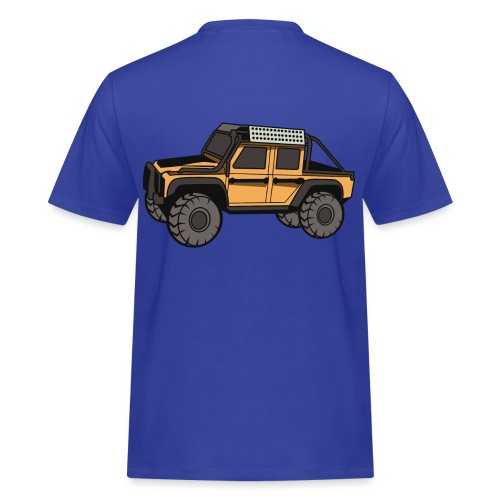 RC TRUCK 4X4 IN RC CUSTOM OFFROAD CAR TUNING STYLE - Männer Workwear T-Shirt