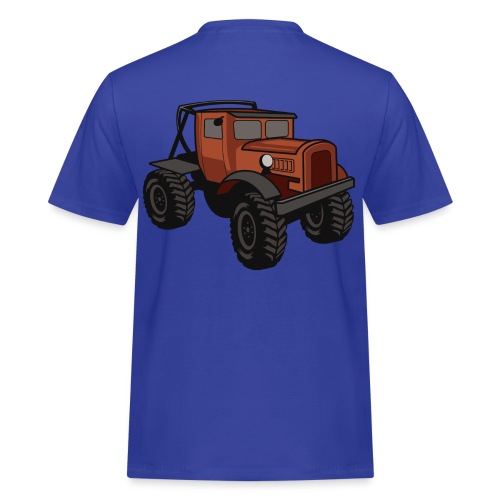 SCALE RC TRAIL TRUCK RETRO MODEL A 4X4 LIEBSCLAN - Männer Workwear T-Shirt