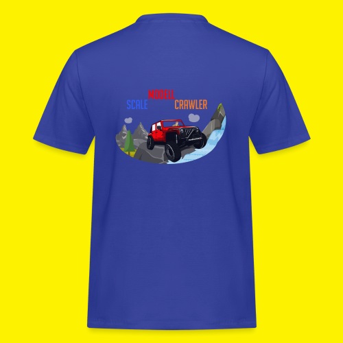 RC SCALE CRAWLER AS CUSTOM RC TRUCK OR RC CAR - Männer Workwear T-Shirt
