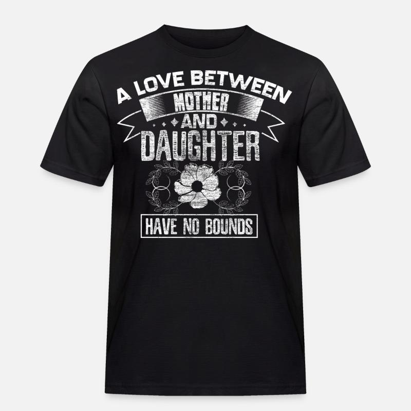 Mutter und Tochter Geschenkidee - Männer Workwear T-Shirt - Schwarz