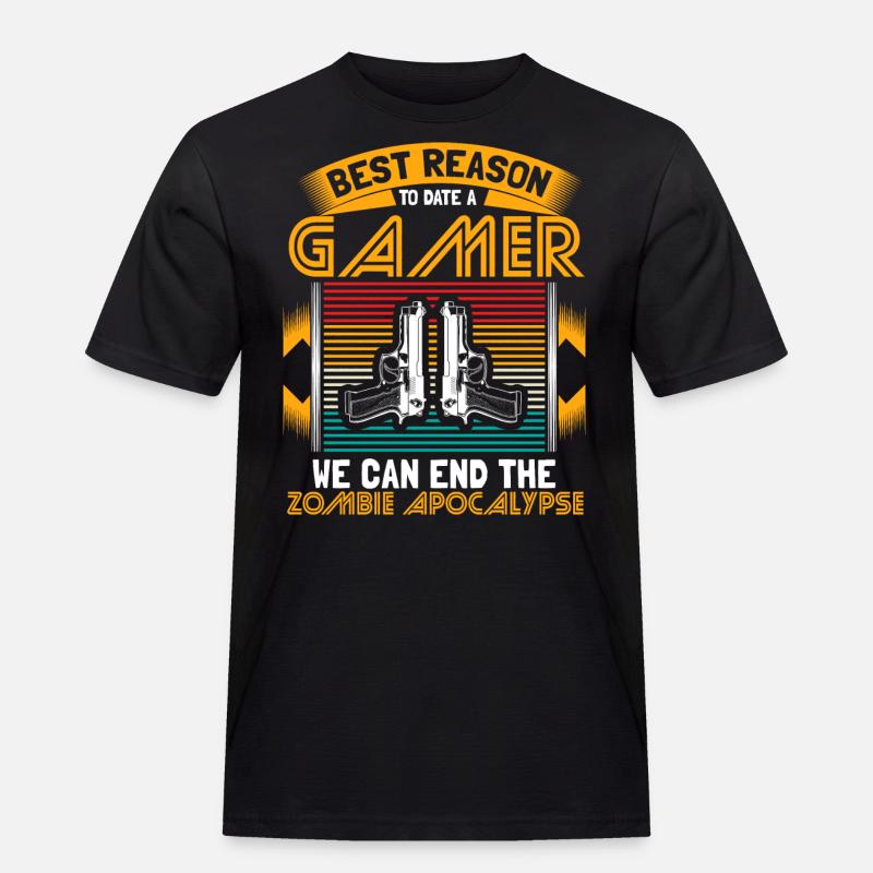 Zombie Apokalypse Epidemie Geschenkidee - Männer Workwear T-Shirt - Schwarz