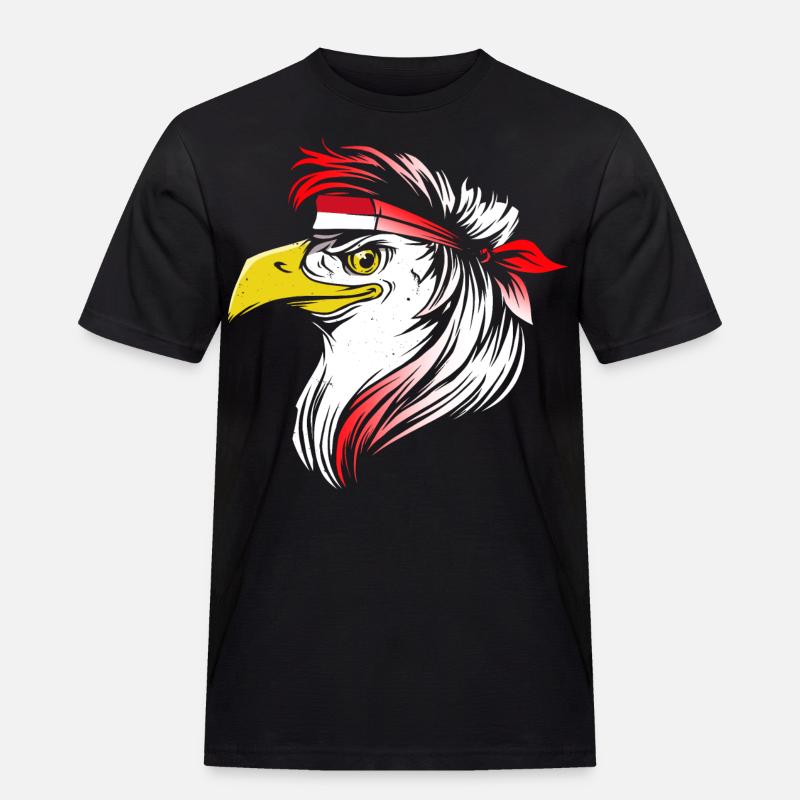 Monaco - Männer Workwear T-Shirt - Schwarz
